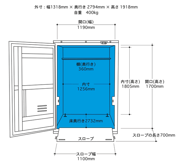 バイクガレージ・コンテナ販売 S-Box